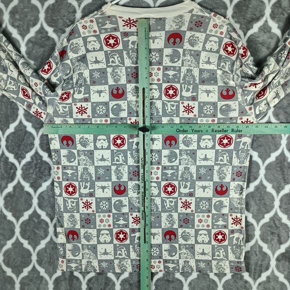 Hanna Anderson Star Wars Pajama Set Women Size Extra Large Holiday Christmas - Picture 6 of 16
